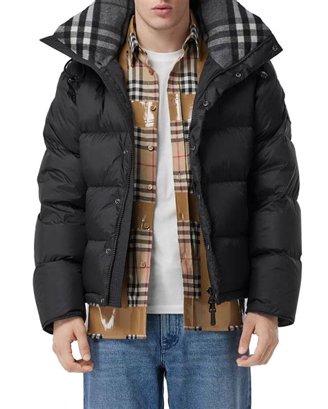 burberry jackets men's|burberry men's puffer jacket.